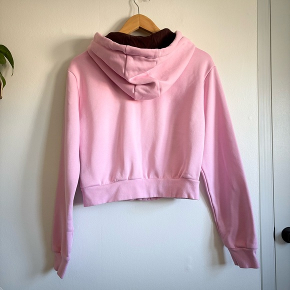 Adidas Pink Zip Up Sweatshirt & Sweatpant Set - Picture 4 of 9